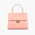 Mini Top Handle Bag - Peach