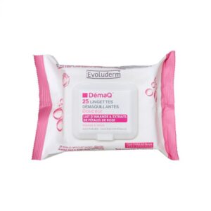 Buy Evoluderm Makeup Remover Wipes (Gentle) All Skin Types - 25pcs in Pakistan