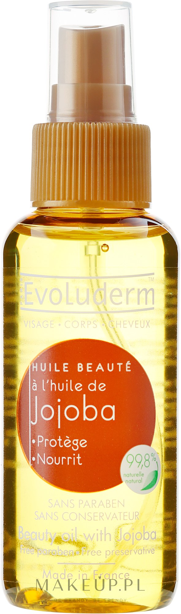 Evoluderm Beauty Oil with Jojoba - 100ml