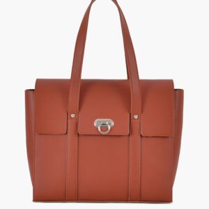 Carry All Satchel Bag - Rust