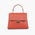 Mini Top Handle Bag - Rust