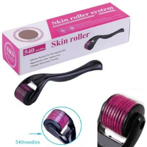 Derma Roller System For Hair And Skin - 540 Micro Needles