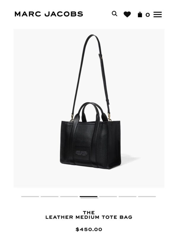 Marc Jacobs The Leather Tote Bag Medium