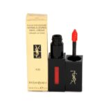 Yves Saint Laurent Rouge Pur Couture Vinyl Cream - 406 Orange Electro