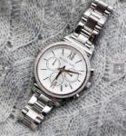 Michael Kors Womens Quartz Stainless Steel Silver Dial 47mm Watch - Mk6575