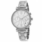 Michael Kors Womens Quartz Stainless Steel Silver Dial 47mm Watch - Mk6575