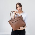 Carry Tote Bag - Brown