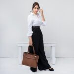 Carry Tote Bag - Brown