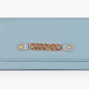 Three Fold Wallet - Sky Blue