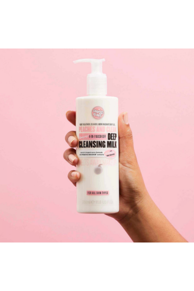 Soap & Glory Peaches And Clean Deep Cleansing Milk - 350ml