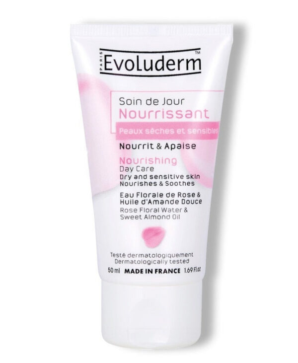 Evoluderm Nourishing Day Care Lotion for Dry and Sensitive Skin - 50ml