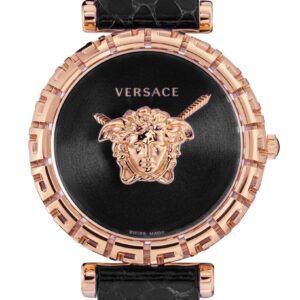 Versace Women's Black 37 mm Palazzo Empire Greca Watch VEDV00719